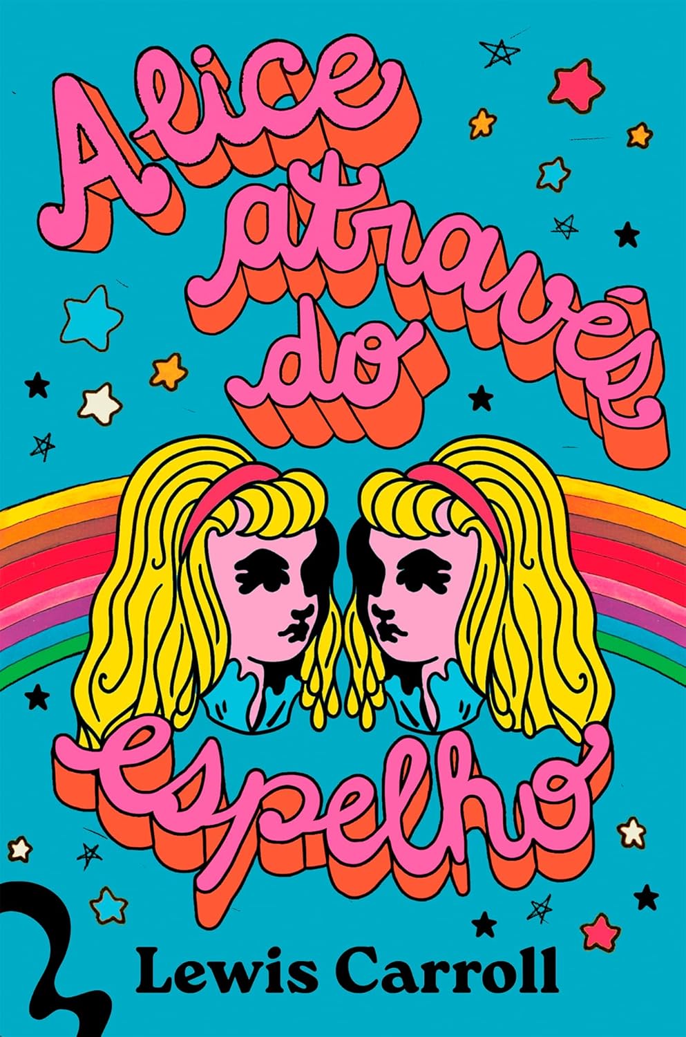 Capa do livro Alice através do espelho