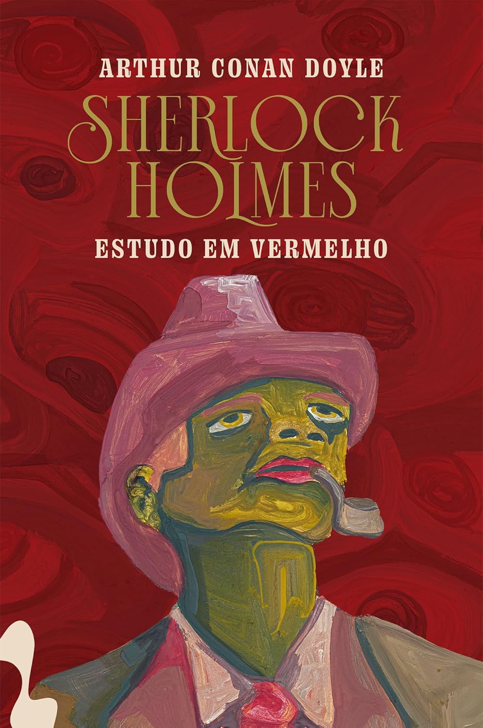 Capa do livro Estudo em vermelho