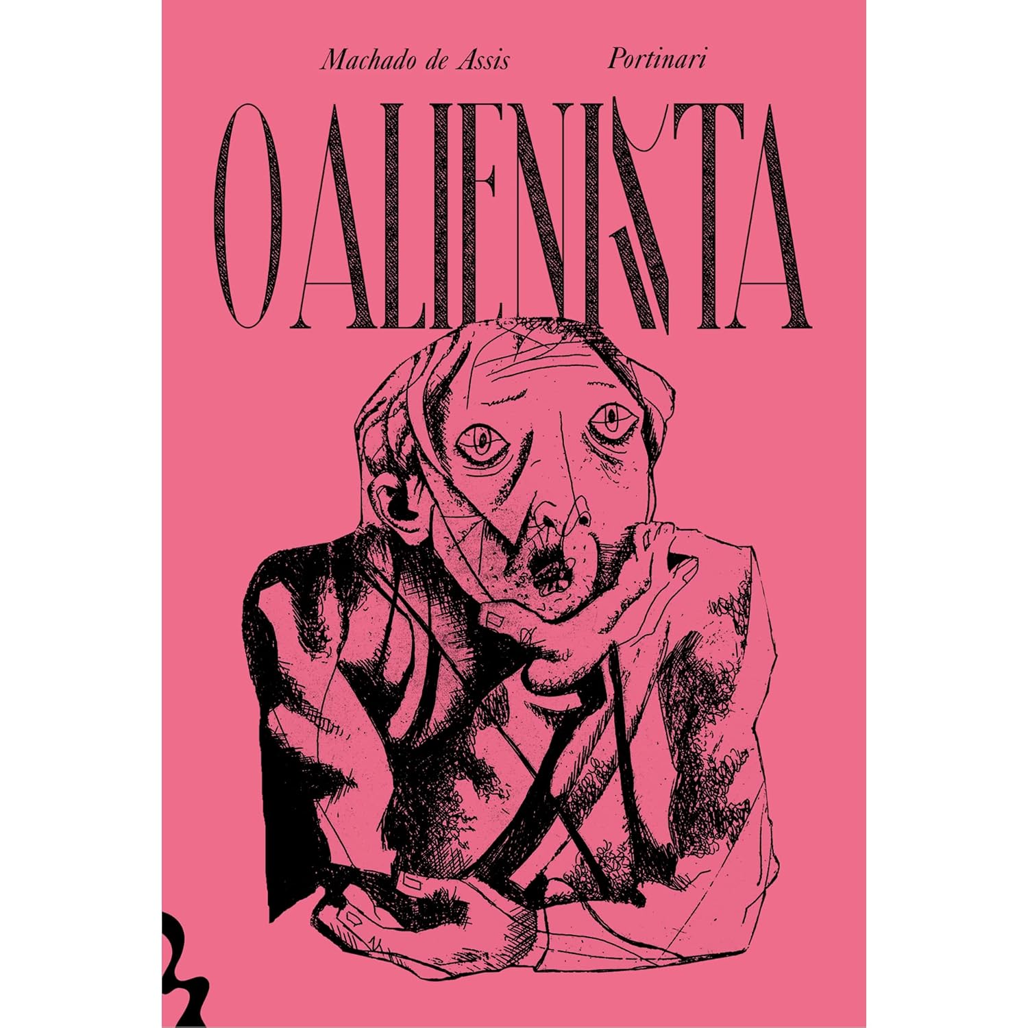Capa do livro O Alienista