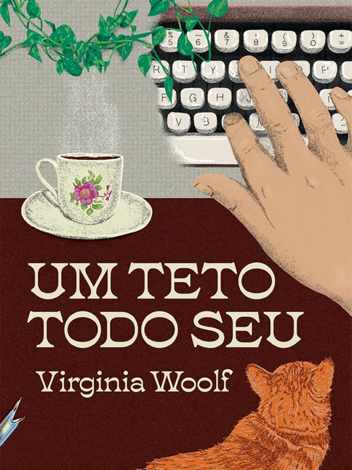Capa do livro Um teto todo seu - Coleção de bolso