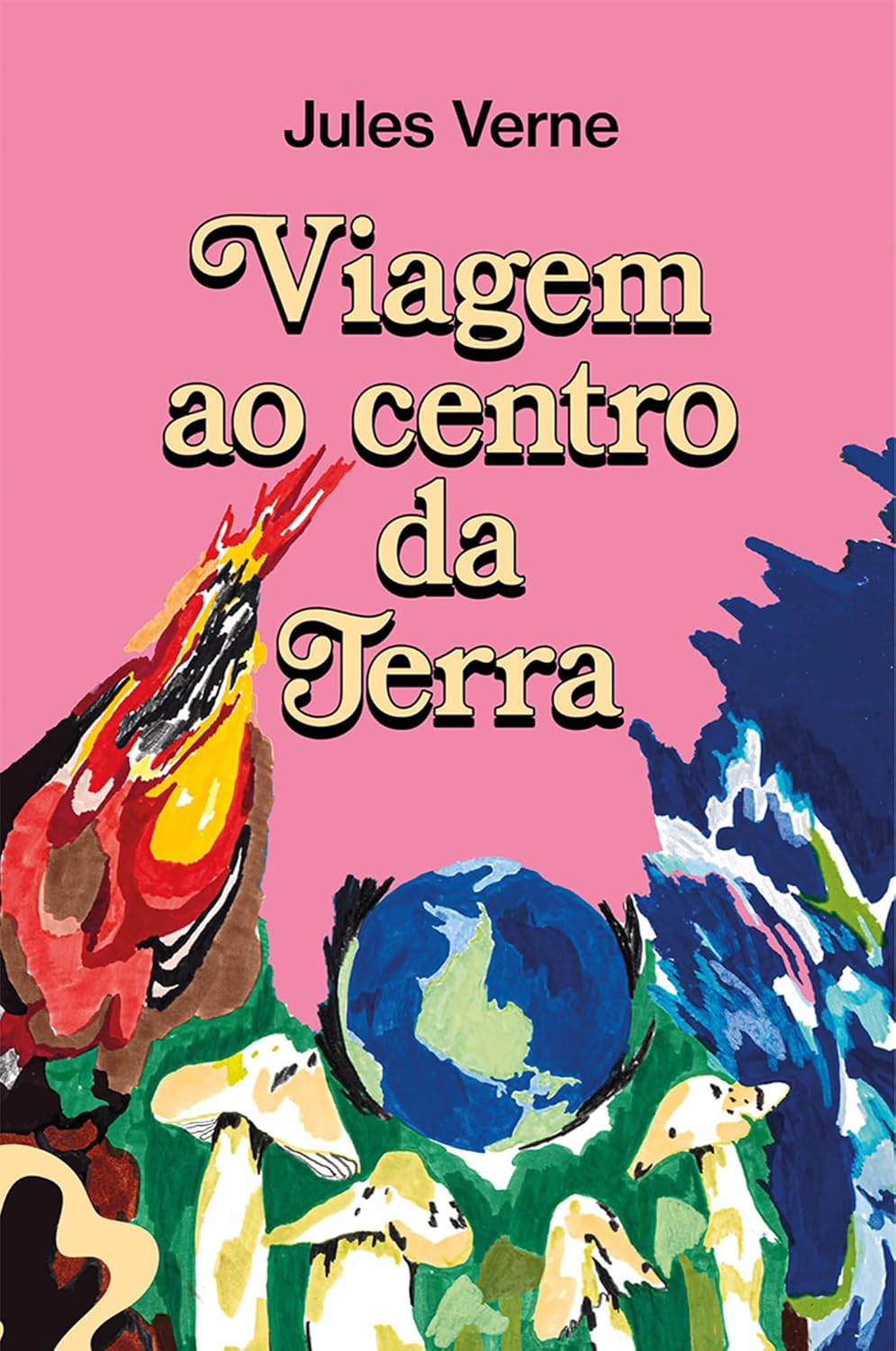 Capa do livro Viagem ao centro da Terra